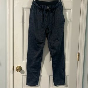 Dark blue men’s athletic pants. Size Small. like new.